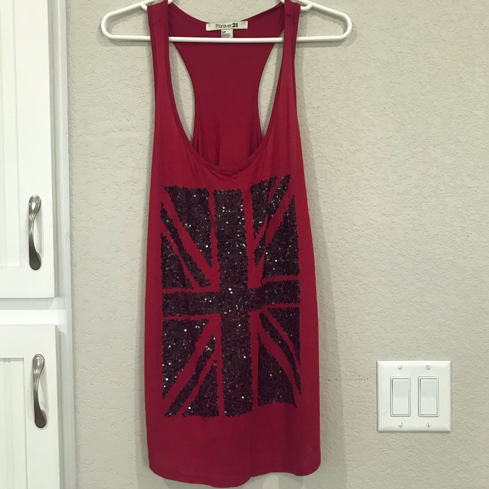 Red swing tank